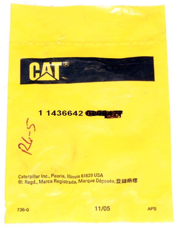 Genuine OEM 1436642 Seal O-Ring Caterpillar CAT - Image 2