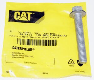 Genuine OEM 1448122 Bolt Special Caterpillar CAT