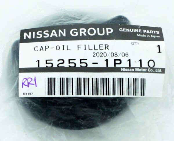Genuine OEM 15255-1P110 Nissan Oil Filler Cap Assembly Infiniti - Image 2