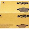 ICER 181990 Set of 4 Brake Pads fits select Tesla Vehicles - Image 4