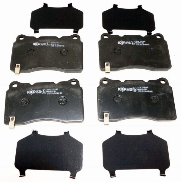 ICER 181990 Set of 4 Brake Pads fits select Tesla Vehicles - Image 5