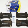 ICER 182404 Set of 4 Brake Pads fits select Tesla Vehicles