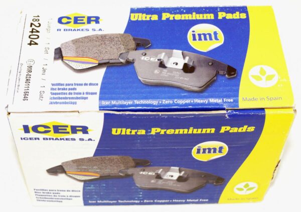 ICER 182404 Set of 4 Brake Pads fits select Tesla Vehicles - Image 2