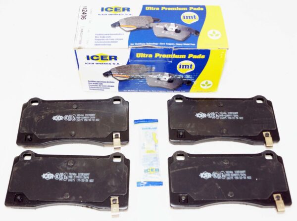 ICER 182406 Set of 4 Brake Pads fits select Tesla vehicles