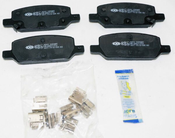 ICER 182412 Set of 4 Brake Pads fits select Tesla vehicles - Image 2