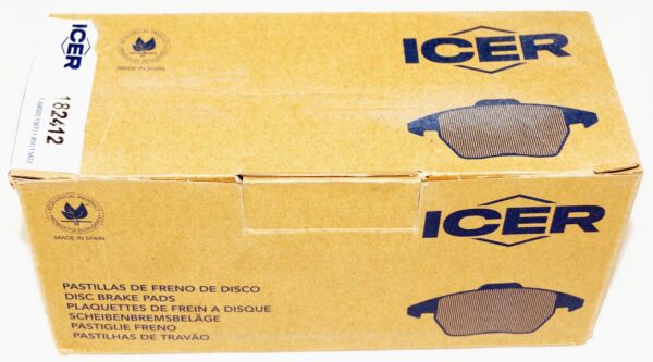 ICER 182412 Set of 4 Brake Pads fits select Tesla vehicles - Image 4