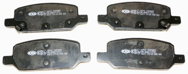 ICER 182412 Set of 4 Brake Pads fits select Tesla vehicles - Image 6