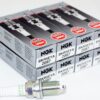 Set of 8 NGK 2087 BKR5EYA V-Power Spark Plugs