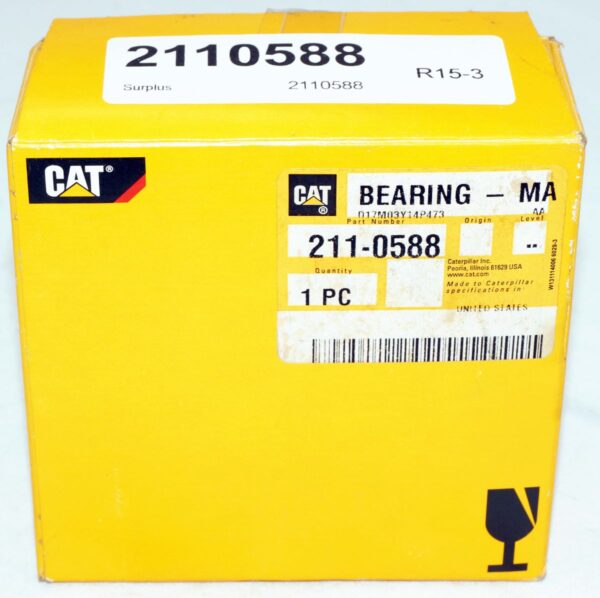 CAT 211-0588 Main Bearing Caterpillar 1161109 725 730 65E 75D 75E 85E - Image 2