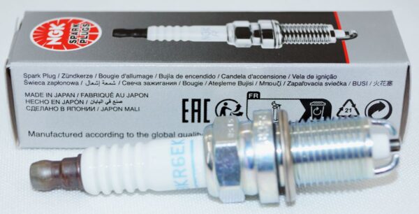 Set of 4 Genuine NGK 2288 BKR6EK Multi-Ground Spark Plugs - Image 2