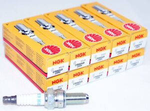 Set of 10 Genuine NGK 2305 CR9EKB Multi-Ground Spark Plugs