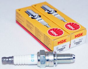 Set of 2 Genuine NGK 2305 CR9EKB Multi-Ground Spark Plugs