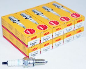 Set of 10 Genuine NGK 2306 CPR8EA-9 Nickel Spark Plugs