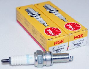 Set of 2 Genuine NGK 2306 CPR8EA-9 Nickel Spark Plugs