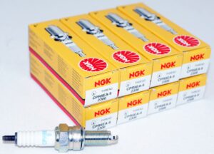 Set of 8 Genuine NGK 2306 CPR8EA-9 Nickel Spark Plugs