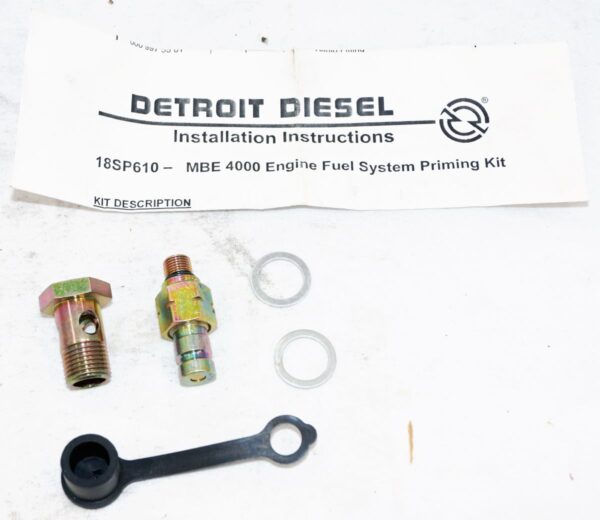 Detroit Diesel DDE 23535320 Engine Fuel System Priming Kit Freightliner MBE4000 - Image 3