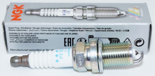 Set of 6 Genuine NGK 2647 PFR5G-11 Laser Platinum Spark Plugs - Image 2