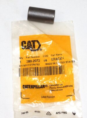 Genuine CAT 280-2072 Caterpillar 16mm Outer Diameter Steel Spacer 2802072