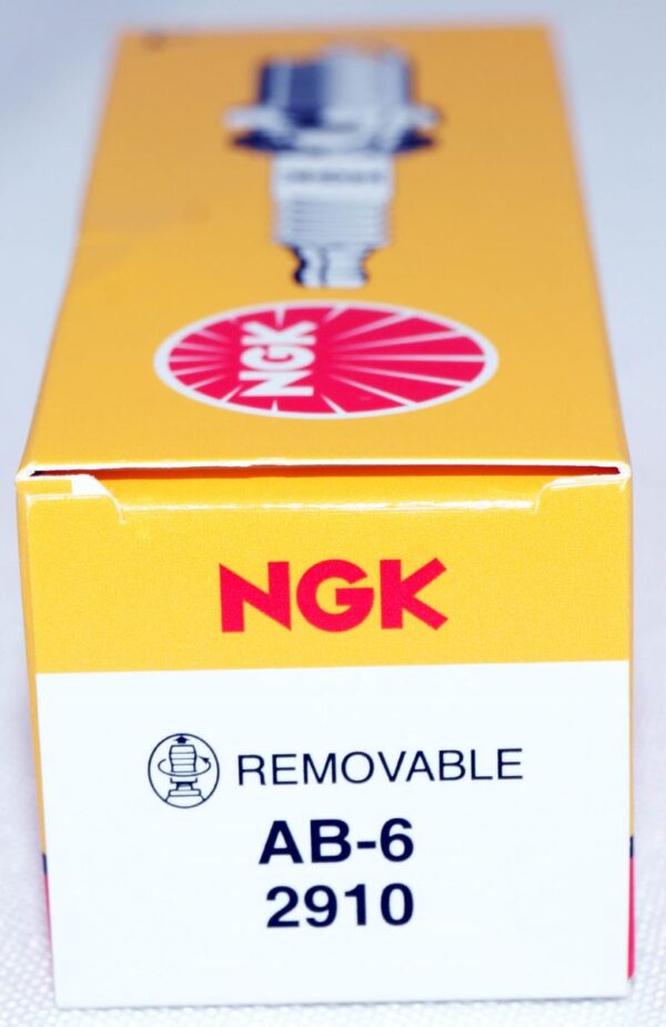 Set of 2 Genuine NGK 2910 AB-6 Nickel Spark Plugs - Image 9