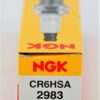 Pack of 4 Genuine NGK 2983 Spark Plugs Standard CR6HSA - Image 2