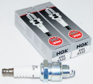 Set of 2 Genuine NGK 3332 XR5 V-Power Spark Plugs