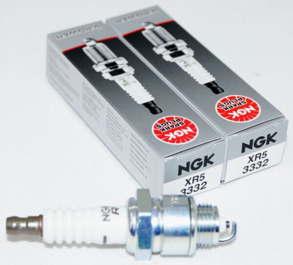 Set of 2 Genuine NGK 3332 XR5 V-Power Spark Plugs