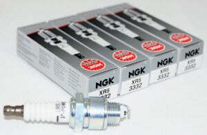 Set of 4 Genuine NGK 3332 XR5 V-Power Spark Plugs