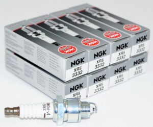 Set of 8 Genuine NGK 3332 XR5 V-Power Spark Plugs