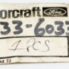 Genuine Motorcraft 033-6033 O-Ring fits Caterpillar CAT 336033