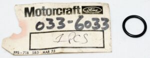 Genuine Motorcraft 033-6033 O-Ring fits Caterpillar CAT 336033