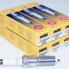 Set of 6 Genuine NGK 3381 LZTR5AGP G-Power Platinum Spark Plugs