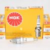 Set of 4 NGK 3823 BP8HS-10 Nickel Spark Plugs