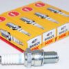 Set of 4 Genuine NGK 4677 BR9ECS Nickel Spark Plugs