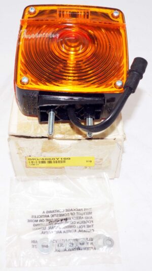 Right Signal Lamp Assembly Signal-Stat 4868 Light Amber Side and Red Side