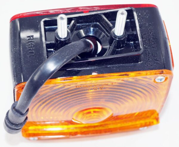 Right Signal Lamp Assembly Signal-Stat 4868 Light Amber Side and Red Side - Image 2