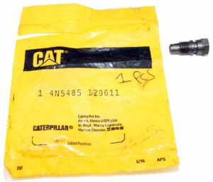 Genuine Caterpillar CAT 4N-5485 26mm Overall Length Steel Valve Body 4N5485