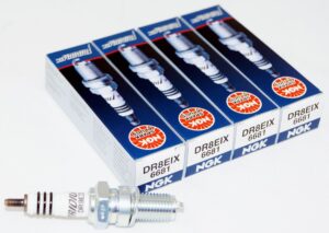 Set of 4 Genuine NGK 6681 DR8EIX Iridium IX Spark Plugs