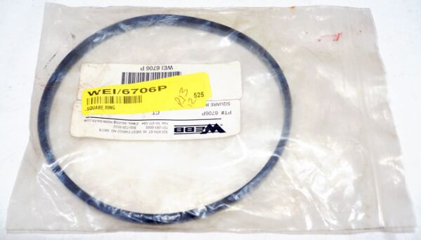 Genuine Webb WEI 6706P Square Cut O-Ring - Image 2