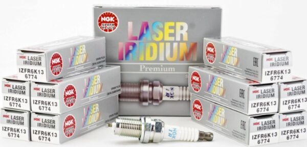 Set of 10 Genuine NGK 6774 Spark Plug Laser Iridium IZFR6K13