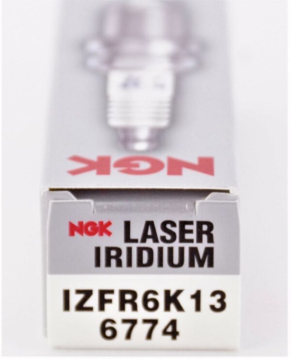 Set of 10 Genuine NGK 6774 Spark Plug Laser Iridium IZFR6K13 - Image 2