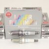 Set of 4 NGK 7415 DCPR8EKP Multi-Ground Spark Plugs