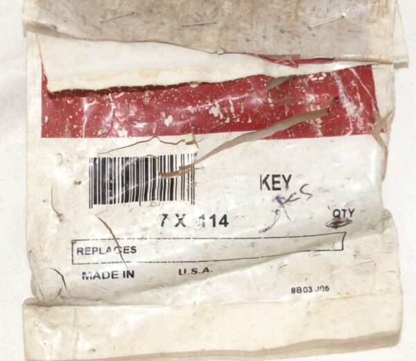Genuine OEM 7X114 Key Upper Draw for Freightliner - Image 3