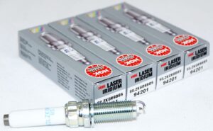 Set of 4 Genuine NGK 94201 SILZKGR8B8S Laser Iridium Spark Plugs