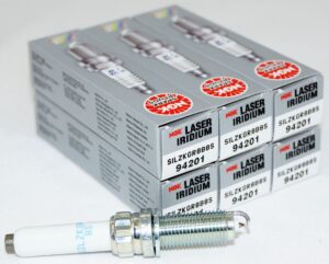 Set of 6 Genuine NGK 94201 SILZKGR8B8S Laser Iridium Spark Plugs