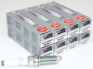 Set of 8 Genuine NGK 94201 SILZKGR8B8S Laser Iridium Spark Plugs