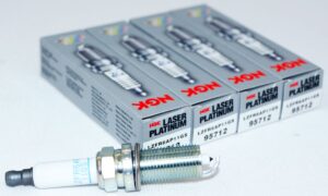 Set of 4 Genuine NGK 95712 LZFR6AP11GS Laser Platinum Spark Plugs