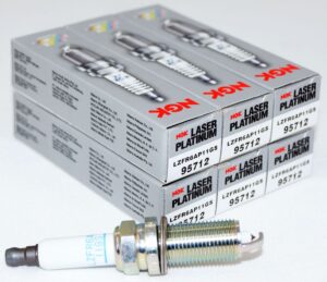 Set of 6 Genuine NGK 95712 LZFR6AP11GS Laser Platinum Spark Plugs