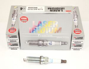 Set of 4 NGK 96509 ILZKAR7E11S Laser Iridium Spark Plugs