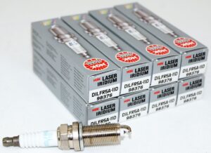 Set of 8 Genuine NGK 98376 DILFR5A-11D Laser Iridium Spark Plugs
