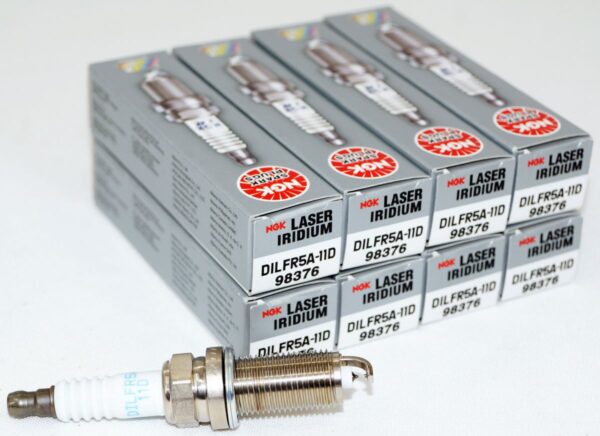 Set of 8 Genuine NGK 98376 DILFR5A-11D Laser Iridium Spark Plugs